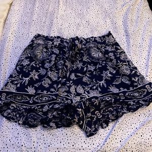 NWT Blue Shorts Cinch bottoms